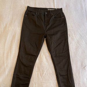 Outerknown S.E.A. JEANS - Strand  High Rise Skinny Jeans - Black 29